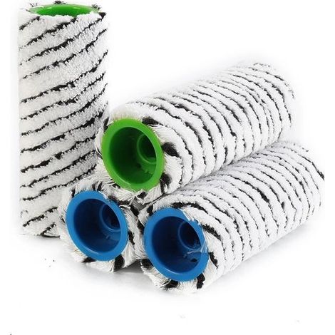 Rouleaux de Remplacement 2,055-007,0 Tampon de Serpillière - compatible avec Karcher FC3 FC3D FC5 FC7 Nettoyeur de Sol Pièces - ensemble de rouleaux (1/5)