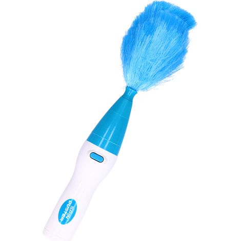 Plumeau de nettoyage rotatif à 180 degrés pour stores et rideaux, idéal pour la chambre et le salon. (1/5)