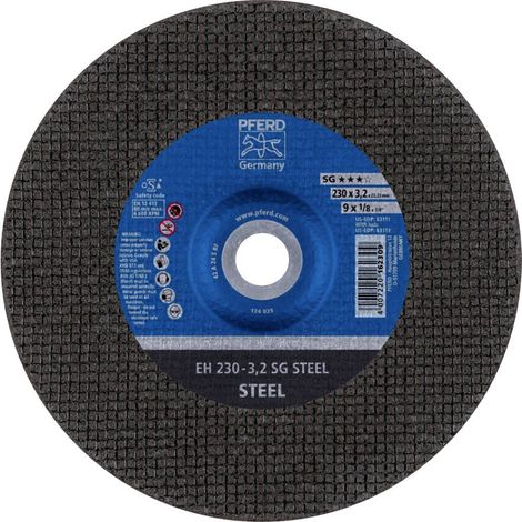 PFERD Disque en acier EH-230-3.2 A 24 SSG ELA - 61324222 (1/2)