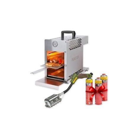 ROTHENBERGER Industrial THERMO ROASTER TO GO Gasgrill inkl. 3 x Multigas 600 ml + Handy Roaster - 1500004410 (1/5)
