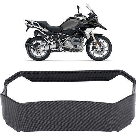 Motorrad-Sonnenblende, Armaturenbrettabdeckung, kompatibel mit den Modellen R1250GS, R1200GS und F850GS, Wassertransferdruck (1/5)