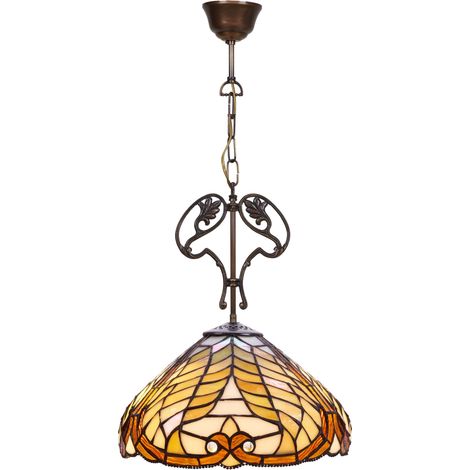 Pendelleuchte mit Gussornament Dalí Serie D-30cm