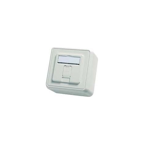 Telegärtner Modul-Aufnahme AP 80x80 1fach aws leer 100021381 (1/3)