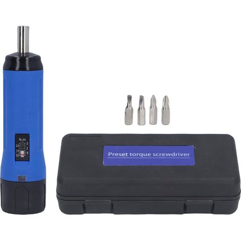 Kit tournevis dynamométrique 0,5-3Nm plat, pour électronique (1/5)