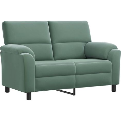 Canapé Vert Mer 154 x 85 x 93 cm Velours vidaXL (1/5)