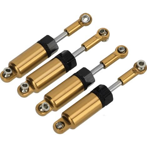 4 pièces Amortisseurs Métalliques Réglables pour Voiture RC 1/16 MN, Pièces Amélioration Performance (1/5)