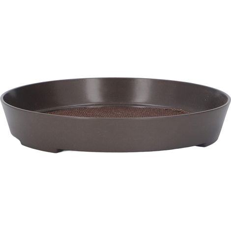 Petit plateau à thé, simple, rond, décoratif, en alliage, pour servir le thé, pour la terrasse, la véranda (1/5)