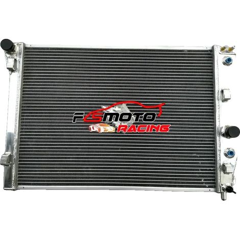 Radiador de aleación de aluminio, de montaje frontal, con rendimiento de refrigeración mejorado, compatible con Chevrolet Corvette C5 Z06, longitud aproximada de 30 pulgadas. (1/5)
