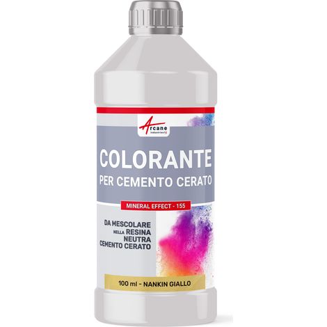 COLORANTE PER CEMENTO CERATO MINERAL EFFECT - 155 - 100 ml Nankin Giallo - ARCANE INDUSTRIES