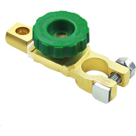 Interrupteur de liaison de borne de batterie de voiture, coupure rapide, déconnexion, protection anti-fuite, accessoires automobiles (1/4)