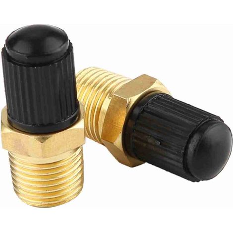 Valve de compresseur d'air à structure compacte, 2 pièces, performances stables antirouille pour réservoir domestique (1/5)