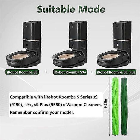 Pièces détachées pour iRobot Roomba S9+ (9550) S9 (9150) Robot Roller Brush Edition0722() (1/4)