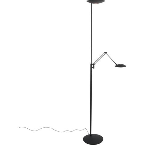 Steinhauer - stehlampe - Daphne 2 - schwarz - metall -