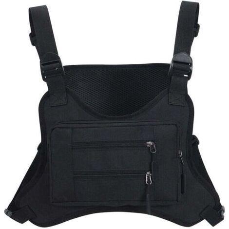(Schwarze) Reflektierende Brusttasche/Werkzeugtasche