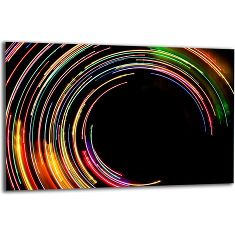 PLAQUE DE PROTECTION EN VERRE POUR CUISINIÈRE 80x52 NOIRE (1/5)