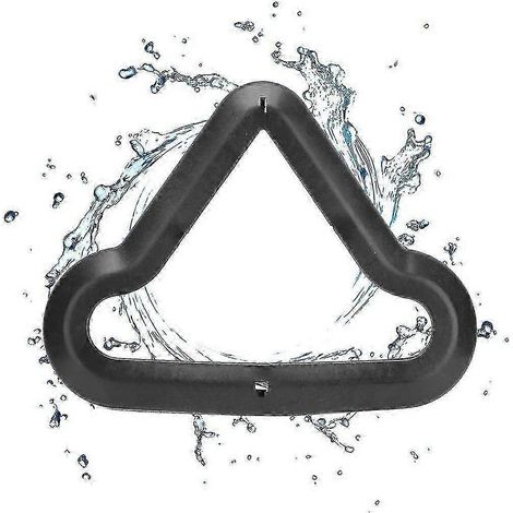 AURA Lot de 2 housses de rechange triangulaires multifonctions pour balai vapeur X5 (1/5)