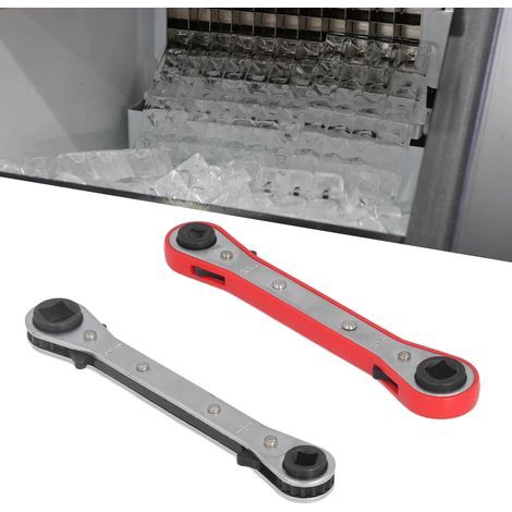 2-Piece Double Ended Square Ratchet Wrench Set in Carbon Steel for Repair (1/5)
