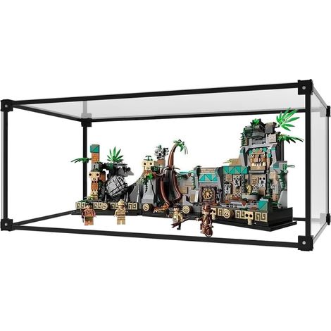 55x30x25cm Vitrine Acrylique, vitrine empilable Transparente (1/5)