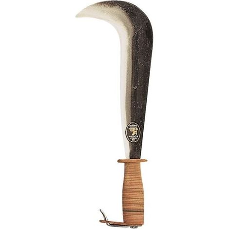 Serpe Bergamo 26 cm – Lame en acier trempé pour élagage – Poignée ergonomique en bois – Coupe nette et précise – Angelo B.