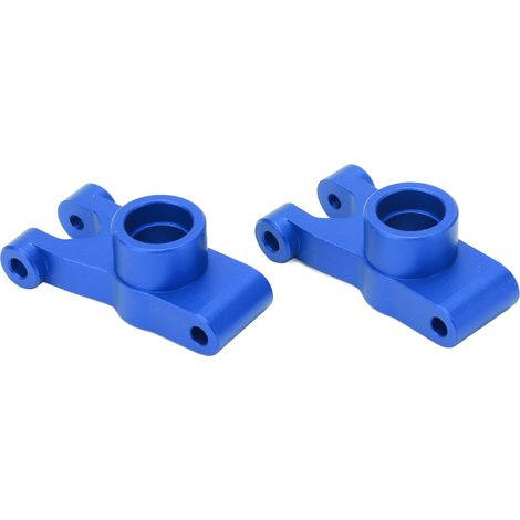 Hinterradnabe aus Aluminiumlegierung für RC-Cars, vibrationsarm, realistische Optik, hohe Härte, Hinterachshalterung für ARRMA 1/10, Granitblau (1/5)