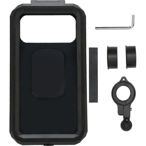 Support téléphone moto 6,9 pouces étanche antivibration rotatif 360° pour smartphone vélo (1/5)