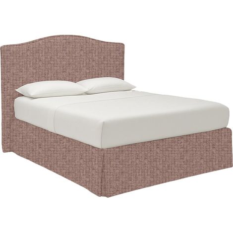 Cama de Plaza y Media Runcorn, Desenfundable, Hecho en Italia, Rosa Antiguo