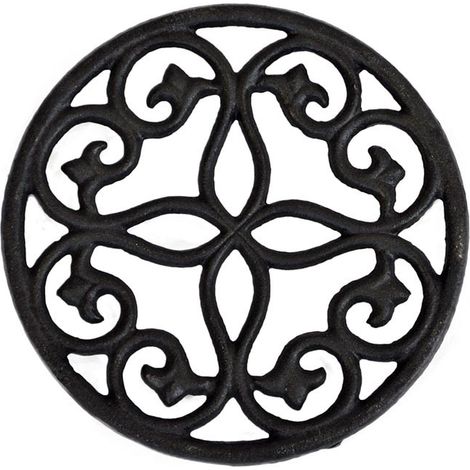 Dessous de plat fonte arabesque 17cm (1/2)