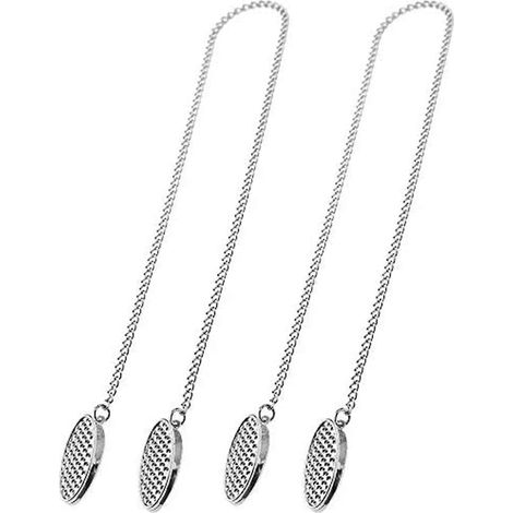 Lot de 2 porte-serviettes avec pinces, cordon flexible et lanière pour les seniors, les adultes et les enfants. (1/5)
