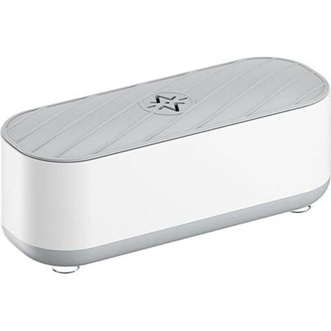 Nettoyeur Ultrasons lunettes Bijoux, 45kHz 360° Ultrasonic Cleaner, Appareil de Nettoyage à Ultrasons, Nettoyeur Sonique Automatique, Bac Ultrasons Portable mit pour Bijoux, Rasoirs, Bagues, Collier (1/4)