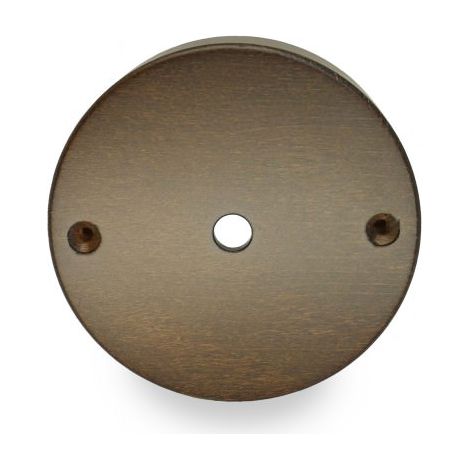 Rosace en bois Couleur Wengé pour plafond, 1 passage de câble : élégance naturelle, qualité et design
