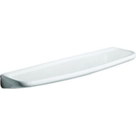 Geberit GE Renova Estante de pared, 50x7x13,5cm, blanco KeraTect, 299250600