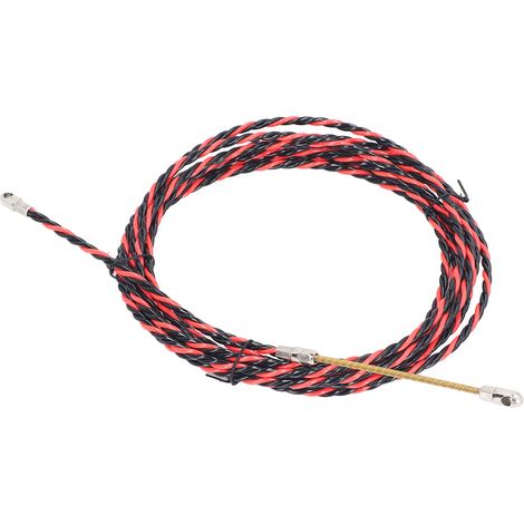 Tire-câbles à ressort électrique, outil de tirage de câble manuel pour électricien, dispositif de passage de câble de 5 m (1/5)