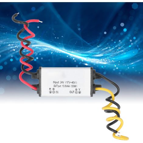 Convertisseur de puissance CC abaisseur 24 V vers 13,8 V 4 A (1/5)