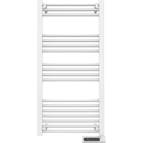 Radiateur Sèche-Serviettes Électrique Basse Consommation Warm 9200 Towel Blanc. 750 W, écran LED, contrôle tactile, minuterie, 3 modes de fonctionnement, 2 systèmes de sécurité (1/5)