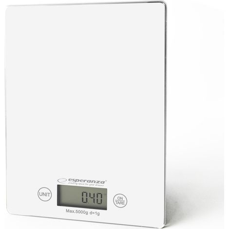 Balanza de cocina EKS002W color blanco limón esperanza
