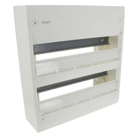 Hager GD218A Quadro di distribuzione Gamma 18 moduli 2 file