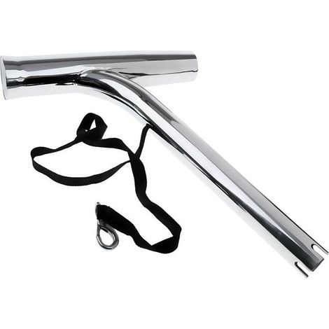 Stainless steel 316 fishing rod holder, fishing rod socket, yacht fittings and accessories, angled fishing rod holder