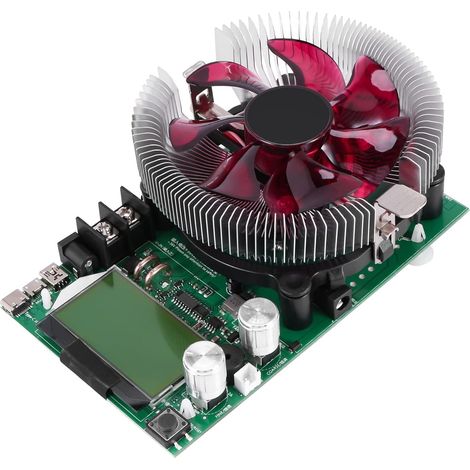 Testeur de charge électronique 150 W 20 A Résistance réglable Courant constant Capacité de la batterie Testeur de résistance Testeur de puissance (1/5)