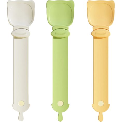 Cuillère À Croquettes Pour Chats - En HIPS - Pour Pâtée Humide Et Séchée - 27 X 6,5 Cm - Lot De 3 (1/5)