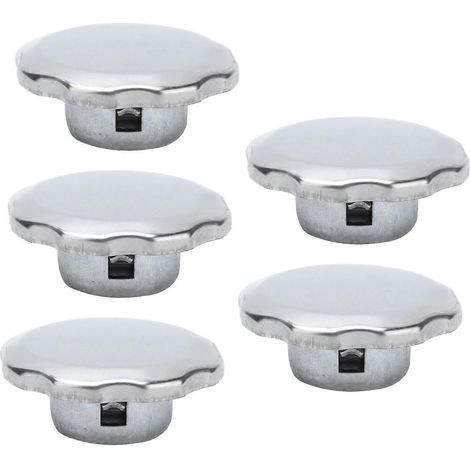 Lot de 5 bouchons de réservoir d'essence en alliage d'aluminium, pièce de rechange pour générateur 168F 170F 188F 190F (1/2)