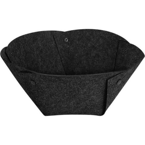 Semi-round fabric cushion for flower pots, reusable, 30.5 cm
