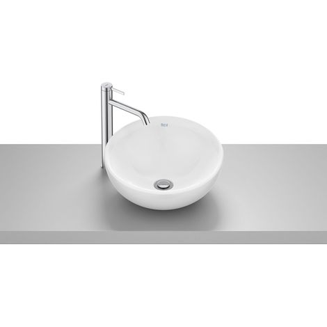 LAVABO SOBRE ENCIMERA BOL DIÁMETRO 380 BLANCO (1/2)