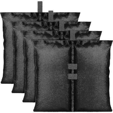 Lot de 4 sacs de lestage pour tente, poids lestés robustes pour pieds de tente et poteaux. (1/5)
