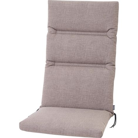 Siena Garden COMFORT Sesselauflage taupe 120x48x7cm