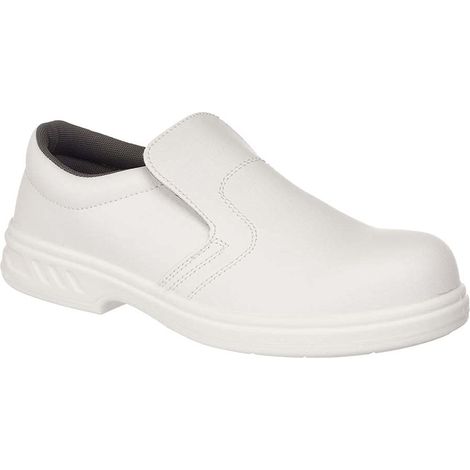 Portwest FW81 S2 Scarpe da Lavoro, Unisex - Adulto, SRC, Bianco (Bianco WHR), 45 EU (10.5 UK)