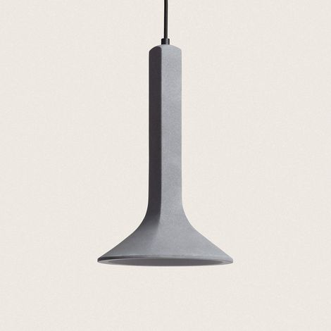 Lampada a Sospensione Cemento Jada  Grigio Pietra