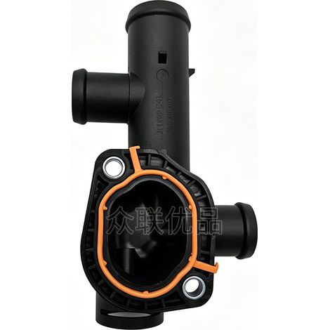 Bride of liquids 03L121132P, thermostat, compatible avec Volkswagen Crafter 2.0T diesel. (1/4)