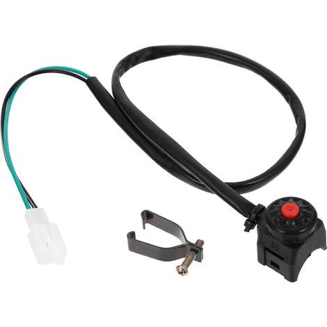 Bouton d'arrêt d'urgence universel pour guidon de moto-63.50X2.50X2.50CM