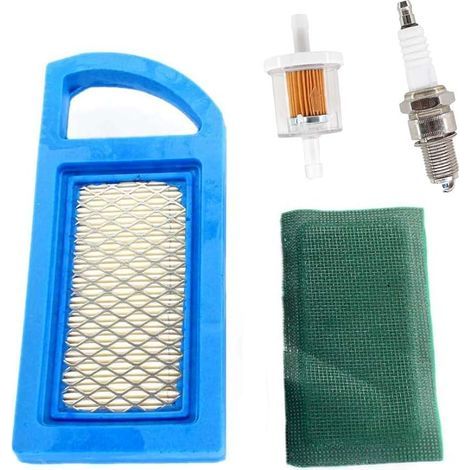 Filtre à air avec pré-filtre bougie d'allumage Filtre à essence pour 613022 650821 697152 698413 797007 794421 5079 4213 (1/5)