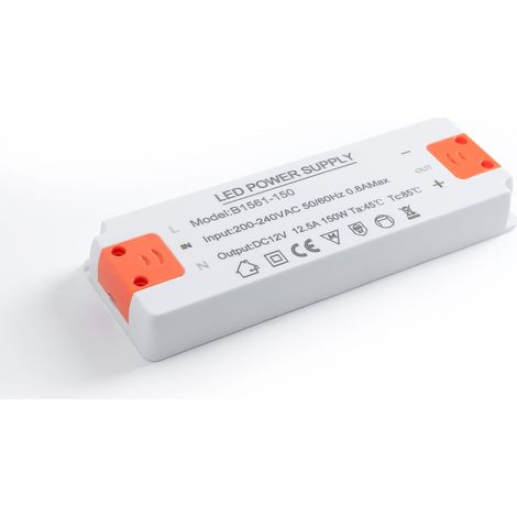 Alimentatore ultra slim 12V - 150W - 12,5A - IP20